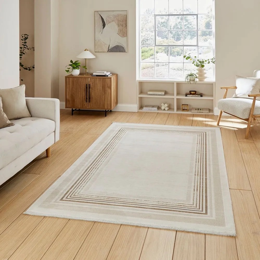 Beżowo-kremowy dywan 160x230 cm Mirage Cream – Think Rugs