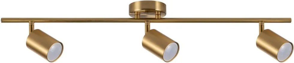 LED RGBW ściemnialna oprawa punktowa GOLDI 3xGU10/6W/230V złota