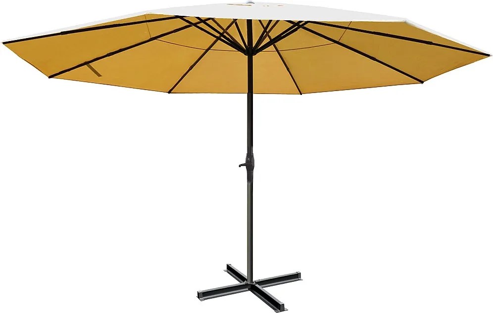 Parasol Carpi Pro, kremowy bez stojaka