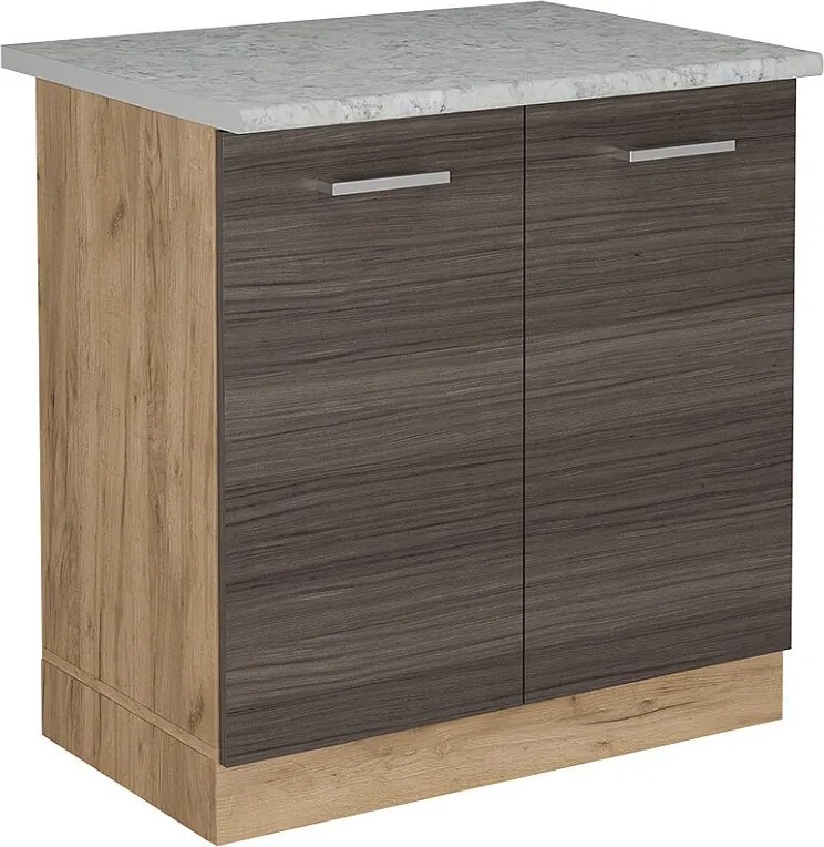 Szafka pod zlew szlachetna szarość 80x60x81.6 r-line