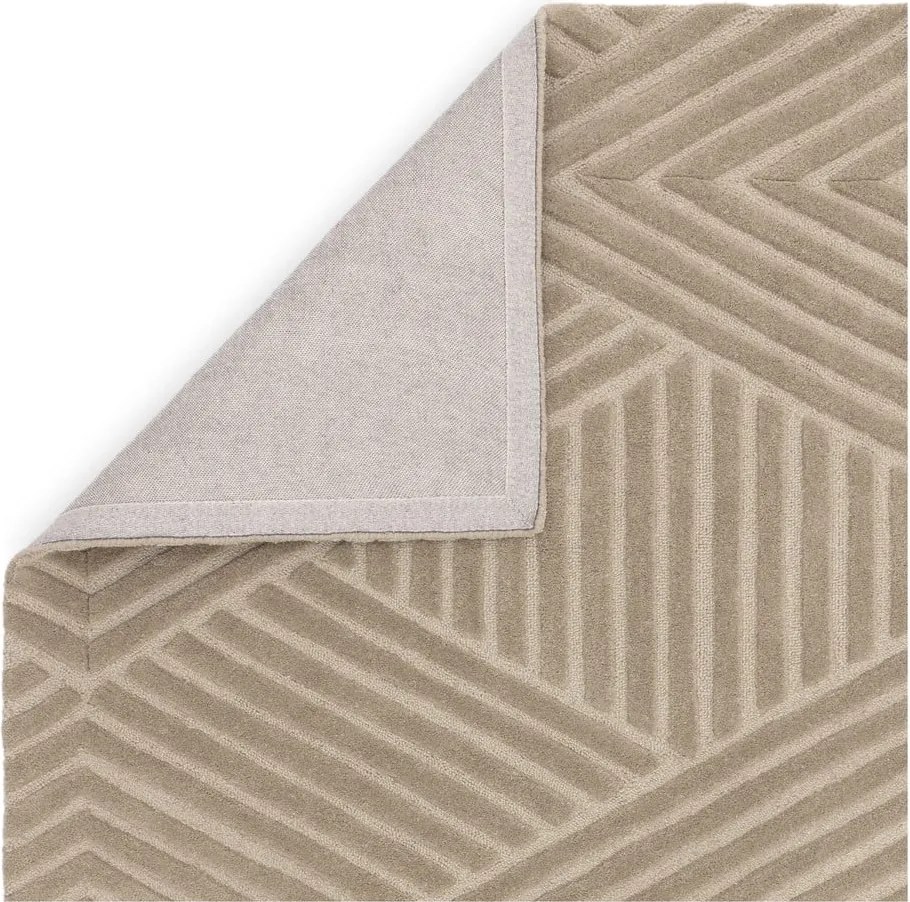 Jasnobrązowy dywan wełniany 120x170 cm Hague – Asiatic Carpets