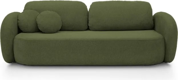 Sofa OLIO z funkcja spania i pojemnikiem ZIELONY ARAGON 39