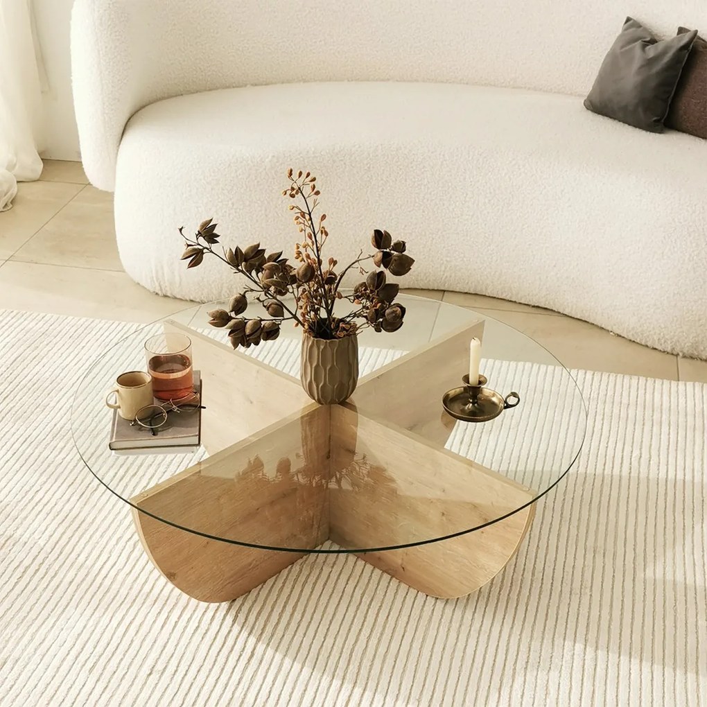 Stolik kawowy Lily Sapphire Oak
