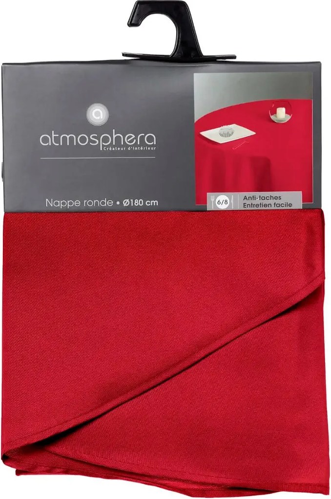 Plamoodporny obrus okrągły na stół