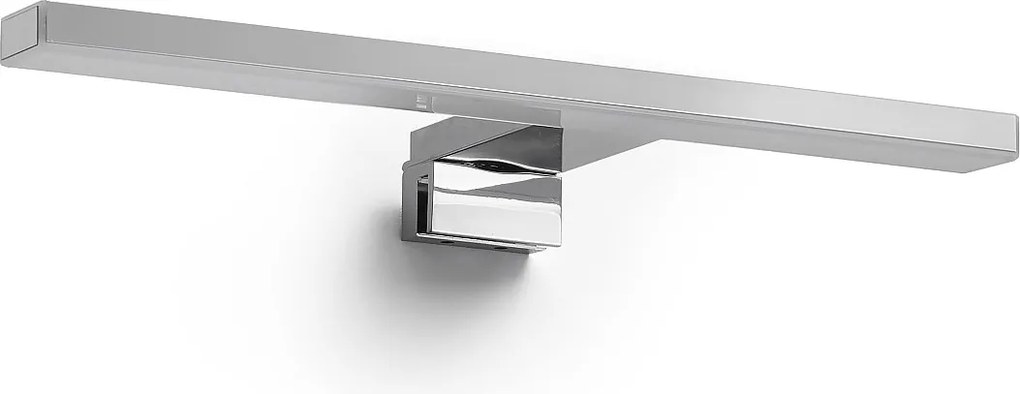 BLIZZARD nowoczesny i uniwersalny kinkiet ?azienkowy - d?. 28 cm - LED SMD AC 6W - 475 lm i 4000K - poliw?glan - 110° stopni - IP44 - chrom