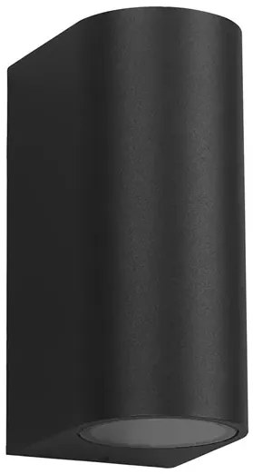 Nowoczesny kinkiet zewnętrzny czarny - N007 P4-S72