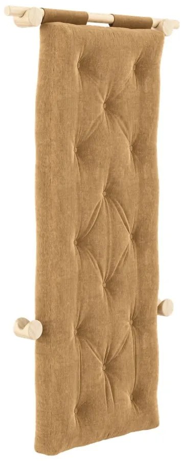 Jasnobrązowy sztruksowy fotel Hooked – Karup Design