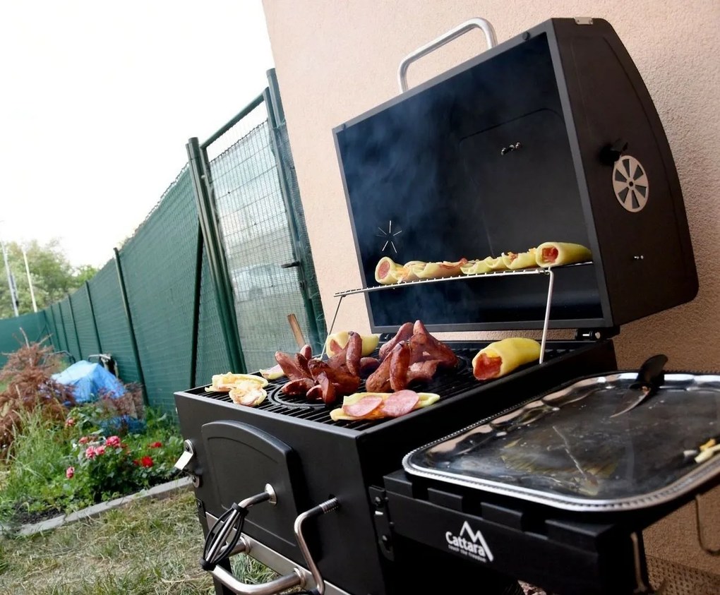 Cattara 13040 Grill na węgiel drzewny Royal, 102 x 60 x 106 cm