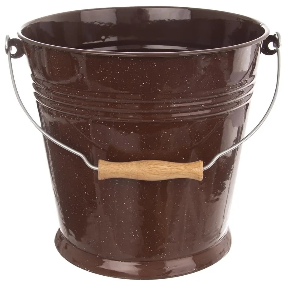 Emaliowane wiaderko 10 l Brown – Orion