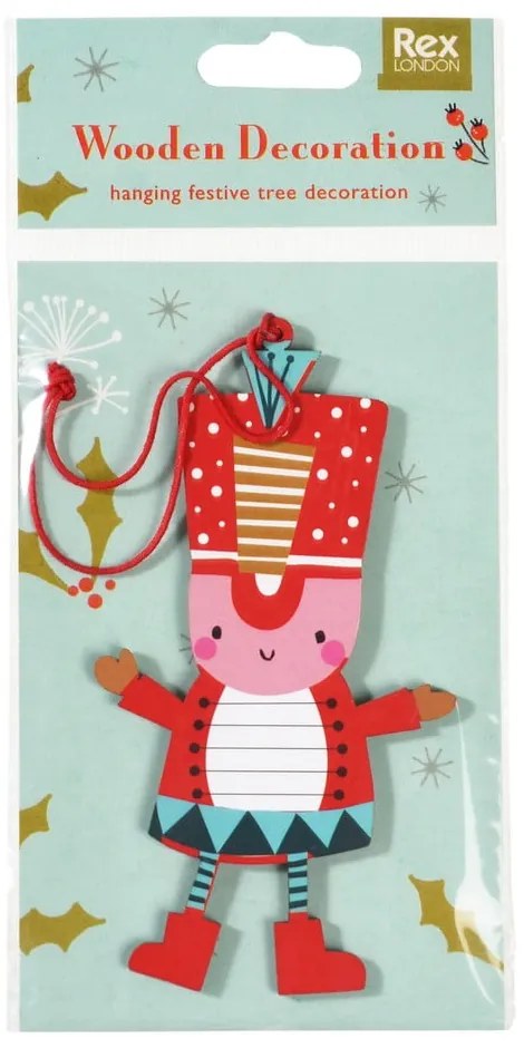 Ozdoba świąteczna 23,5 cm Soldier – Rex London