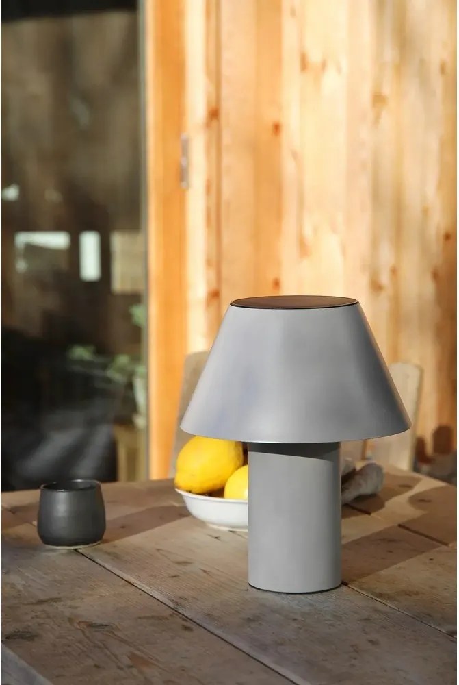 Solarna lampa zewnętrzna stołowa LED ze ściemniaczem na USB ø 25 cm Vivo – Markslöjd