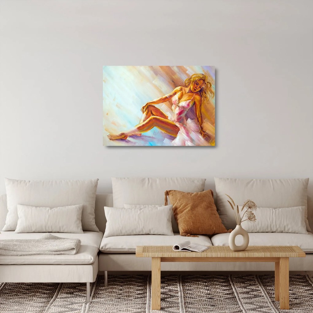 Obraz na szkle - Tancerze (70x50 cm)