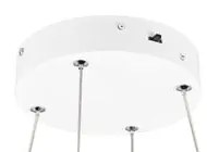 Biała lampa wisząca LED ze ściemniaczem Darvin – Trio