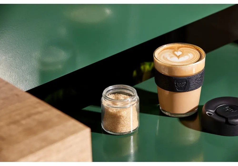 Czarny kubek podróżny 340 ml Brew Black M – KeepCup