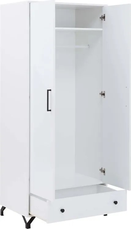 Szafa Anders 80 cm z szufladą - biała