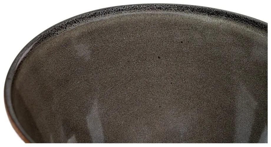 Szare kamionkowe miski zestaw 4 szt. 1,5 l Selma – House Nordic