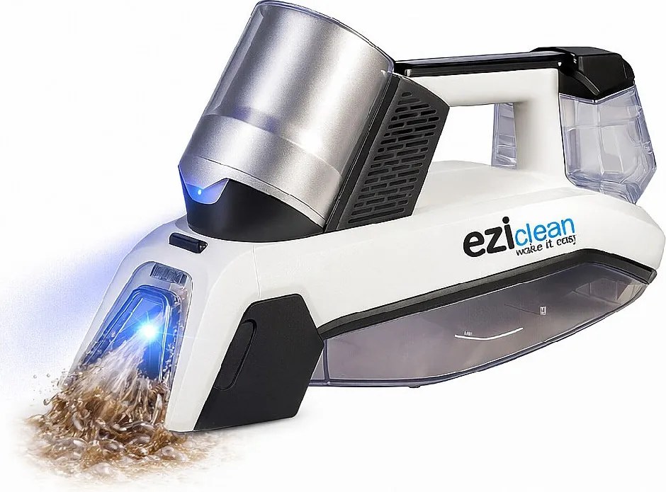 Przenośny, ładowany odkurzacz wtryskiwaczowy eziclean® Spot Remover W100 - Mocny, Bezprzewodowy, 3 w 1