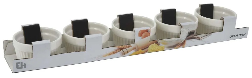 Kokilki ceramiczne Ø 7 cm, 5 szt.