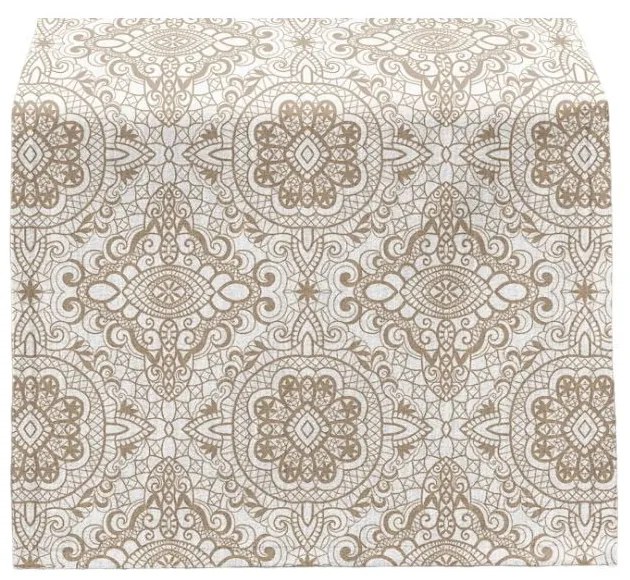 Bieżnik 40x130 cm Beige Mandala – Mila Home