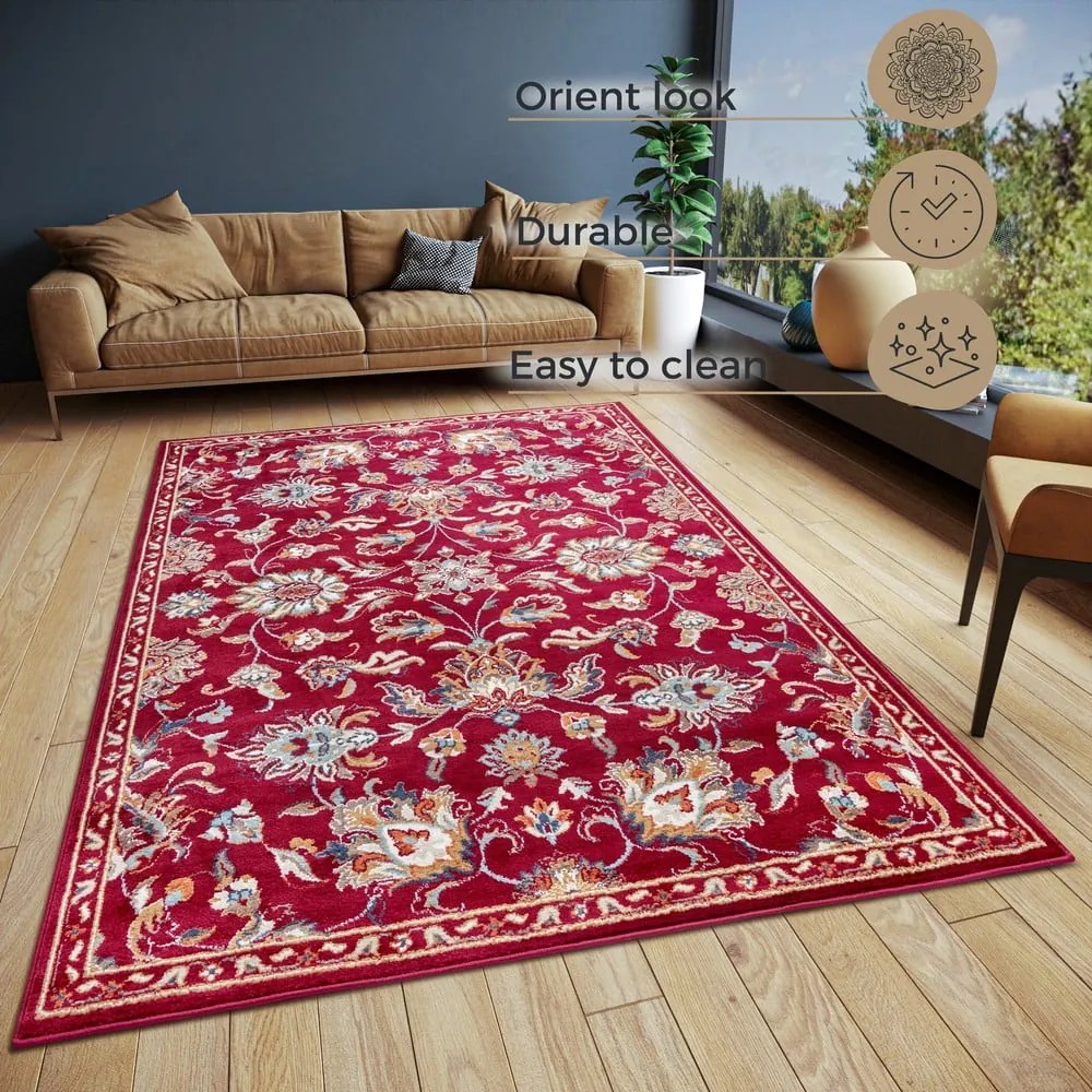 Czerwony dywan 160x235 cm Orient Caracci – Hanse Home