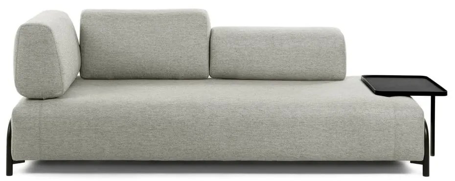 Beżowa sofa ze schowkiem Kave Home Compo