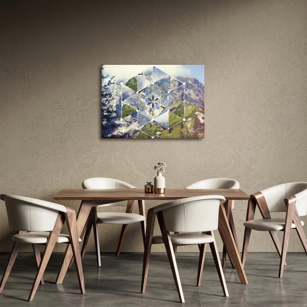 Obraz - Figura geometryczna (70x50 cm)