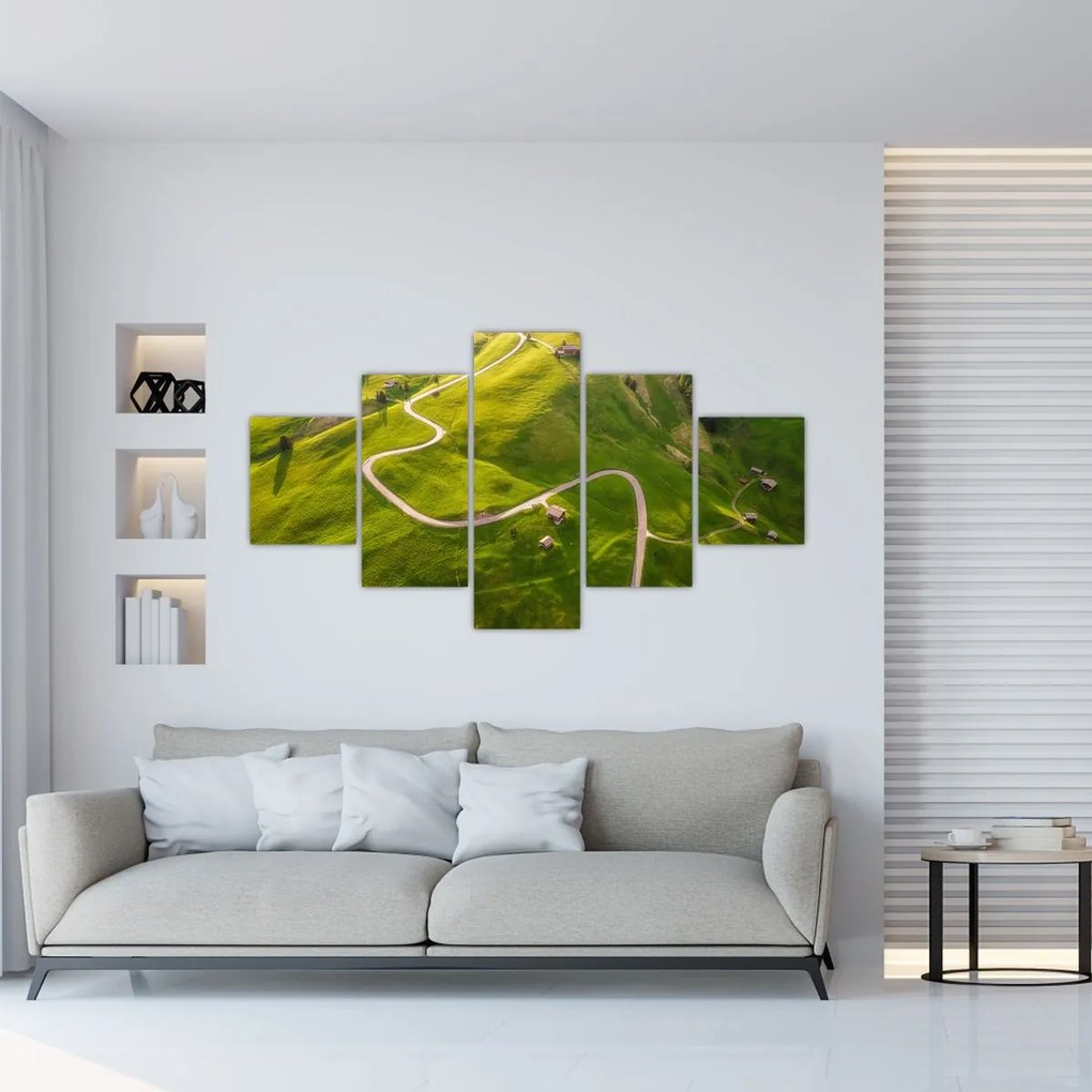 Obraz - Plateau Meadow (125x70 cm)