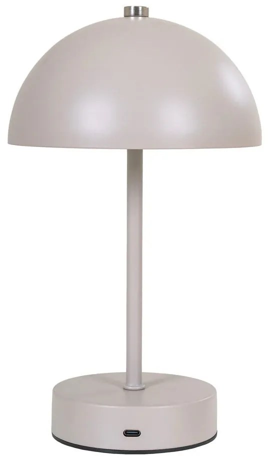 Kremowa lampa stołowa LED (wysokość 25 cm) Holt – House Nordic