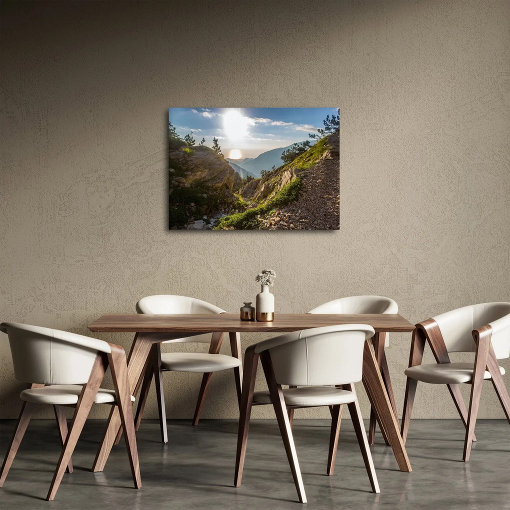 Obraz - Góra Olimp (70x50 cm)