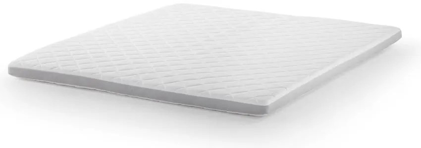 Twardy piankowy topper ze zdejmowanym pokrowcem 200x200 cm – Meise Möbel