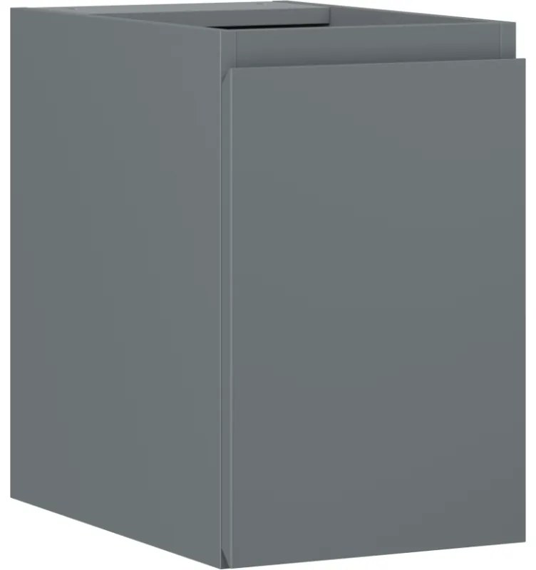 Mexen Orio szafka łazienkowa podumywalkowa 30 cm, 1 drzwi, grafit mat - 91A11-03047-1-BF66