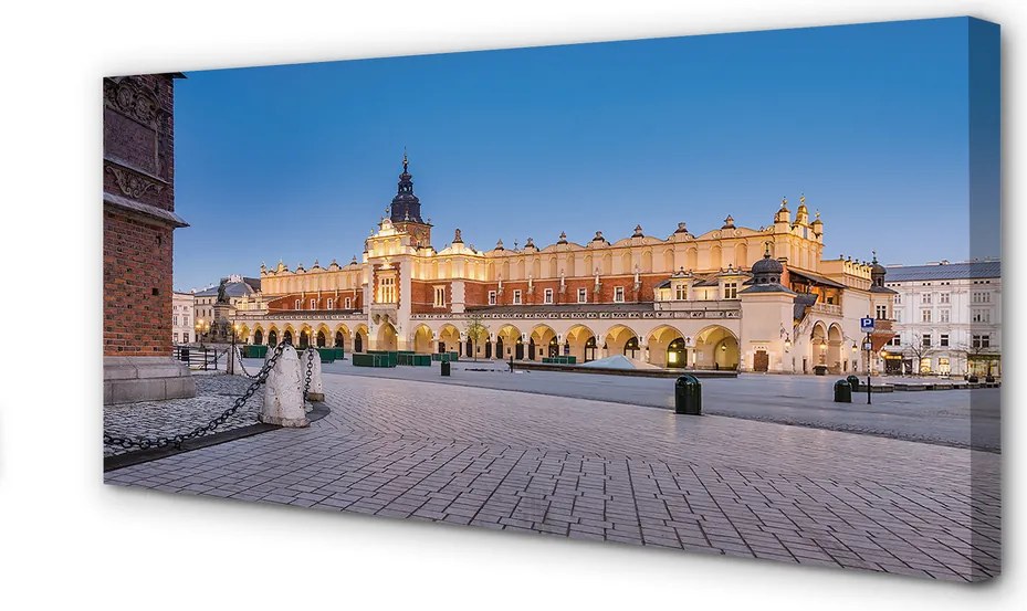 Zdjęcie na płótnie Złota Godzina nad Sukiennicami