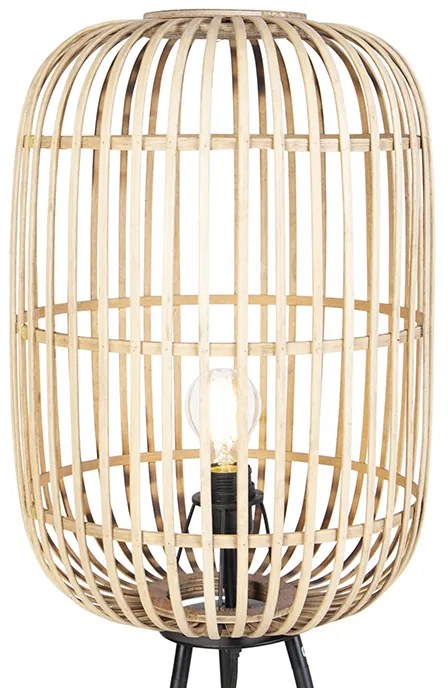 Lampa podłogowa w stylu Rustykalny / Vintagem z rattanu - ManilaWiejski/ Rustykalny / Vintage Oswietlenie wewnetrzne