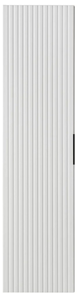 Szafka łazienkowa wisząca słupek biały mat 35 x 25 x 140 cm ASTROS White