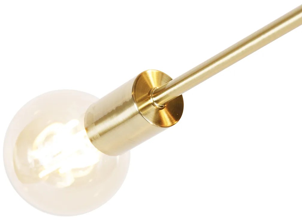 Inteligentna lampa wisząca mosiężna 6-światłowa z WiFi G95 - Sydney Retro Oswietlenie wewnetrzne