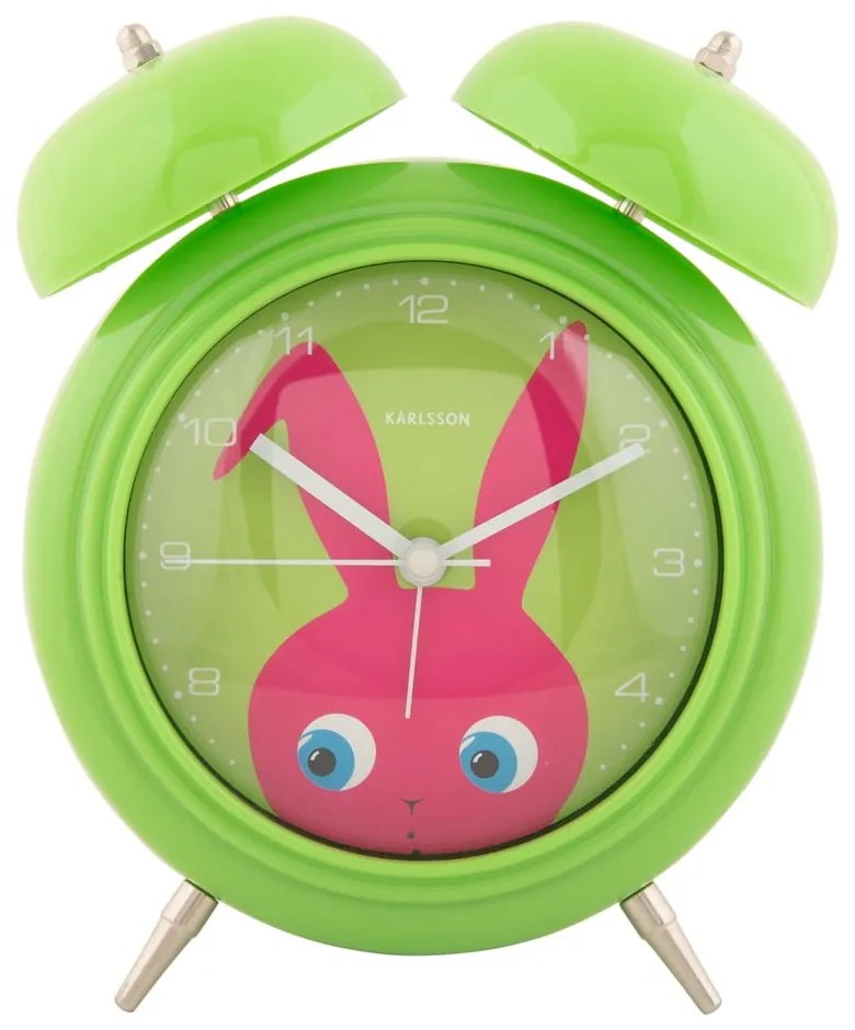 Budzik dla dzieci ø 15 cm Peekaboo Bunny – Karlsson