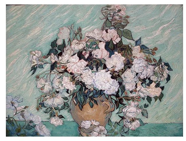 Reprodukcja obrazu Vincenta van Gogha – Rosas Washington, 70x50 cm