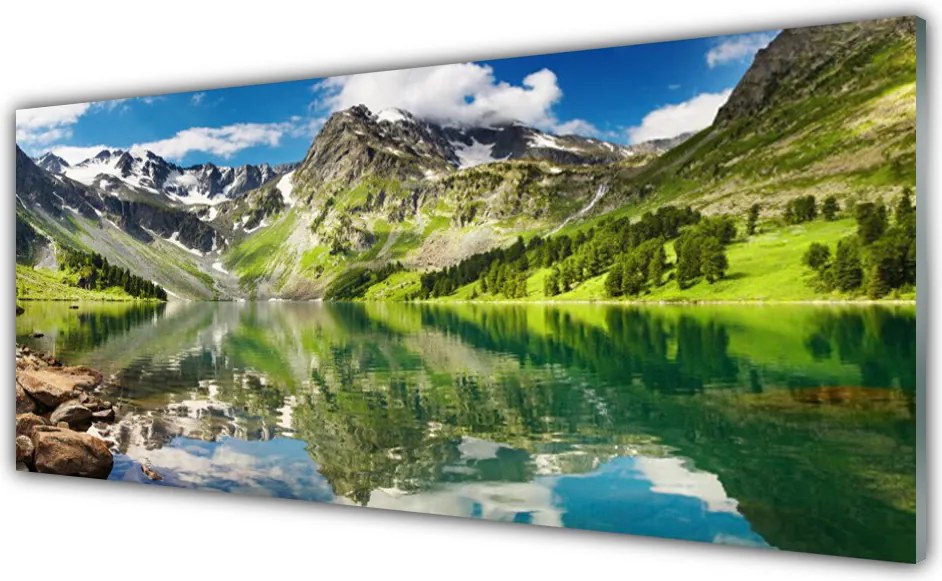 Panel Kuchenny Górska Panorama Nad Wodą