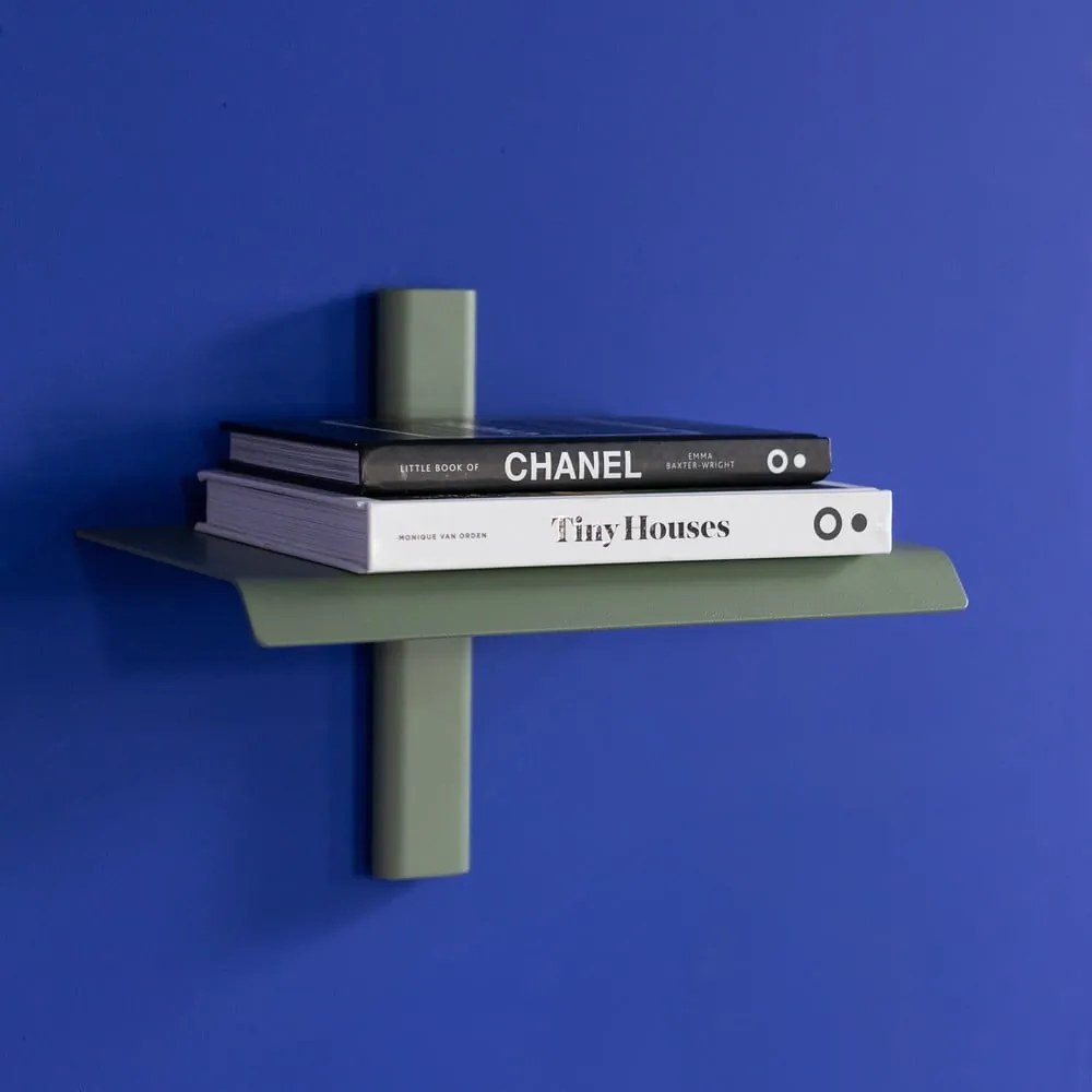 Szarozielona metalowa półka 28 cm Hola – Spinder Design