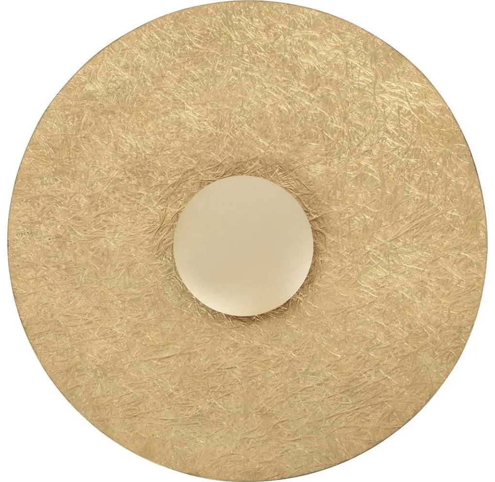 LED Kinkiet SOLE LED/16W/230V śr. 65 cm złoty