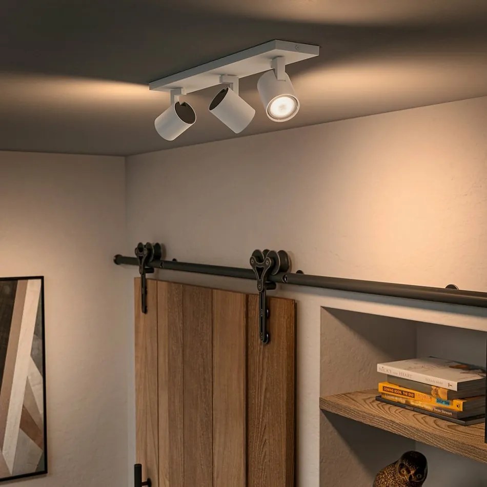 Oświetlenie punktowe LED Philips Hue 53093/31/P6Runner 3x 5,5 W, białe