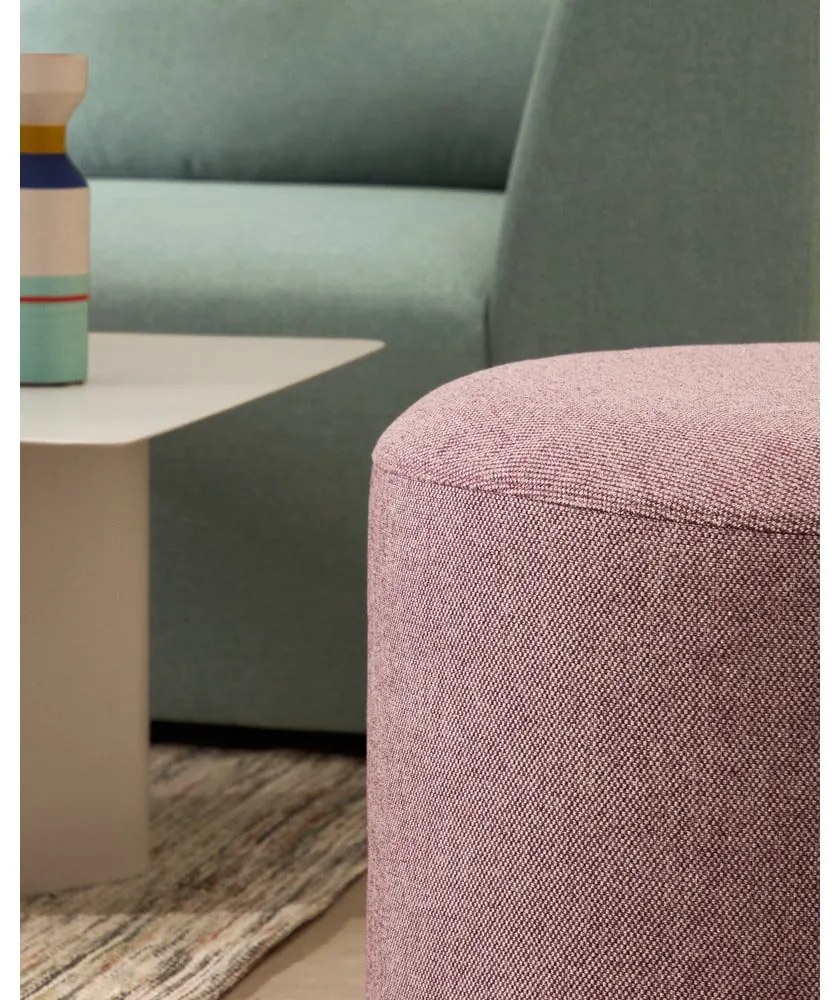 Fioletowy puf Kaeli – Kave Home
