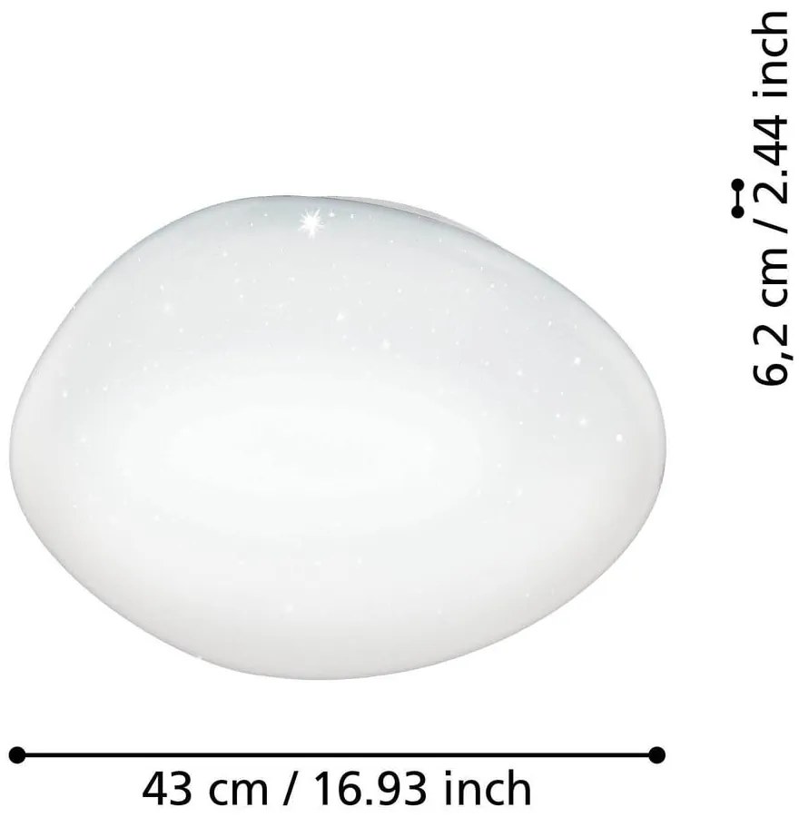 Inteligentna lampa sufitowa LED 7 W SILERAS-Z – EGLO