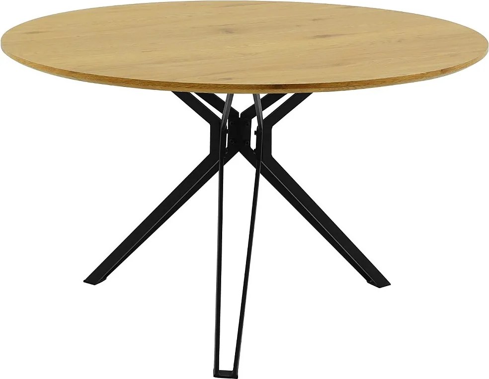 Stół jadalny - MDF - dąb - SIGAM