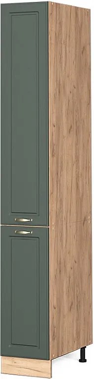Szafka aptekarska green gold country 30x58x206.8 fame-line