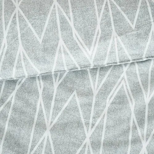 B.E.S. Petrovice Pościel z kory Top Class Gray stripes, 140 x 200 cm, 70 x 90 cm