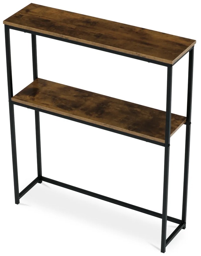Stolik kawowy 70 x 20 cm, stare drewno