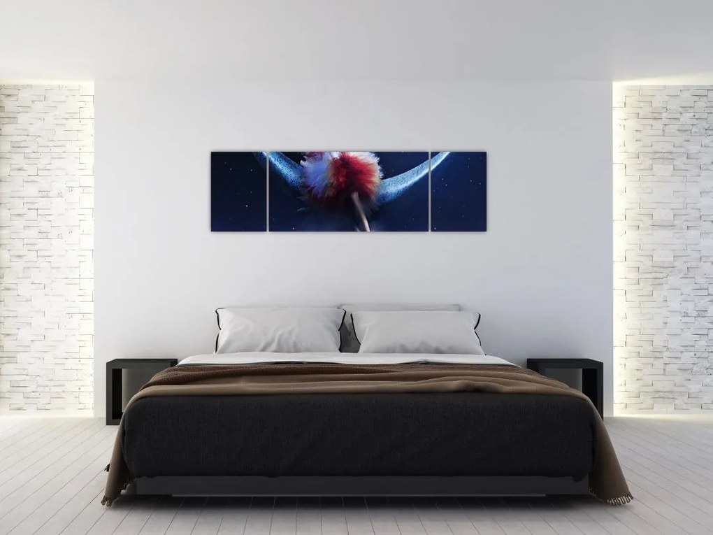 Obraz - Piękno na księżycu (170x50 cm)