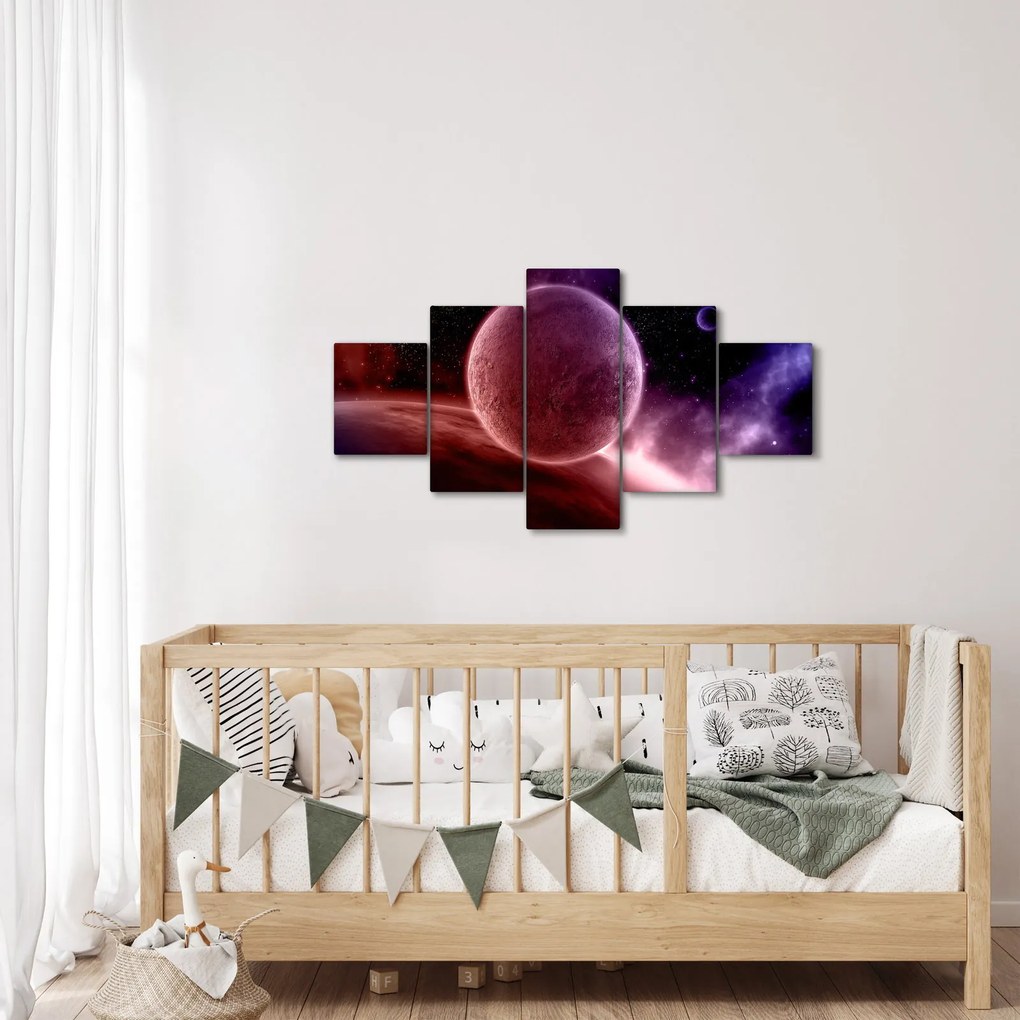 Obraz - Planeta (125x70 cm)