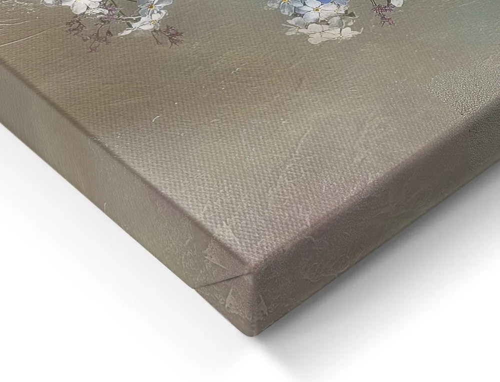 Obraz drukowany na płótnie 32x32 cm Forget-me-not – Styler